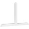 Ekena Millwork Portland Architectural Grade PVC Gable Bracket, 108"W x 63"H x 6"D x 6"F, 14/12 Pitch GBP108X63X0606POR00 - alternate 1
